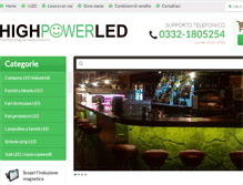 Tablet Screenshot of highpowerled.it